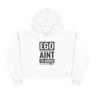 Crop Hoodie - BROWN